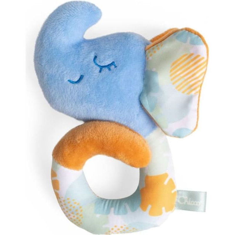 Chicco 177868 – kelioninis barškutis drambliuko formos