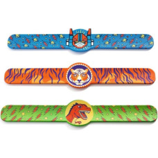 Djeco Apyrankės - Dinozauras, tigras, robotas (1 vnt., 3 dizainai)