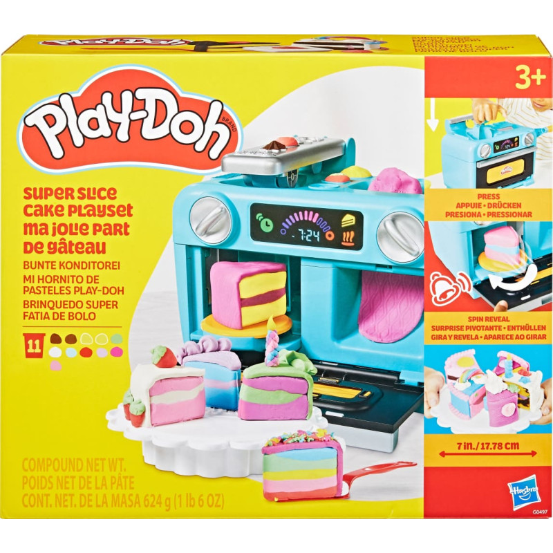Hasbro Play-Doh žaidimų rinkinys „Torto gabalėliai“