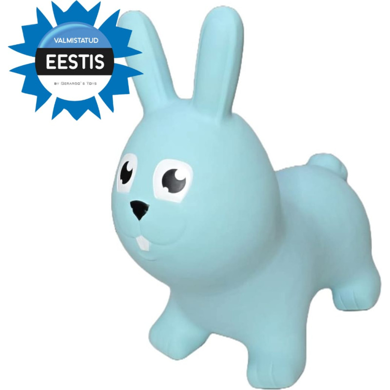 Gerardo’s Toys Jumpy šokinėjantis gyvūnas — triušis, mėlynas