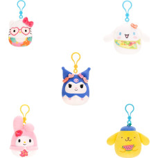 Squishmallows HELLO KITTY W25 Prisegamas pliušinis žaislas, 8 cm