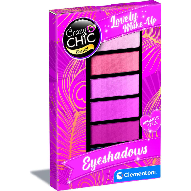 Clementoni CRAZY CHIC acu ēnas ar rozā toņiem, 18908