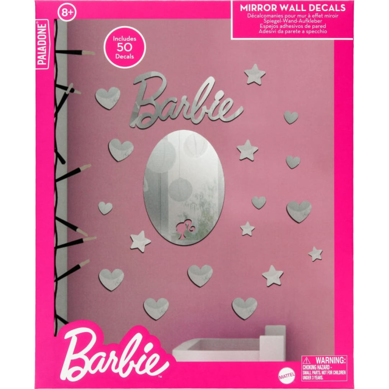 Paladone Barbie Mirror Wall Decals