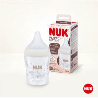 NUK buteliukas PERFECT 150 ml, su vaivorykštės dizainu, prekės kodas: 449966 / 572532 / 10743092