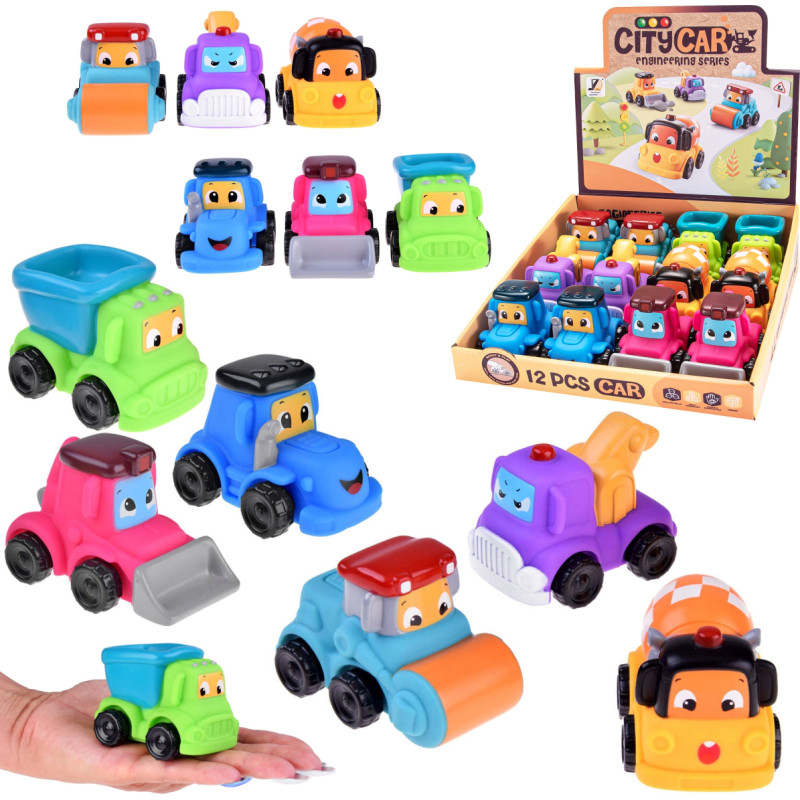 AUTO BUDOWLANE MIĘKKIE DLA MALUCHA