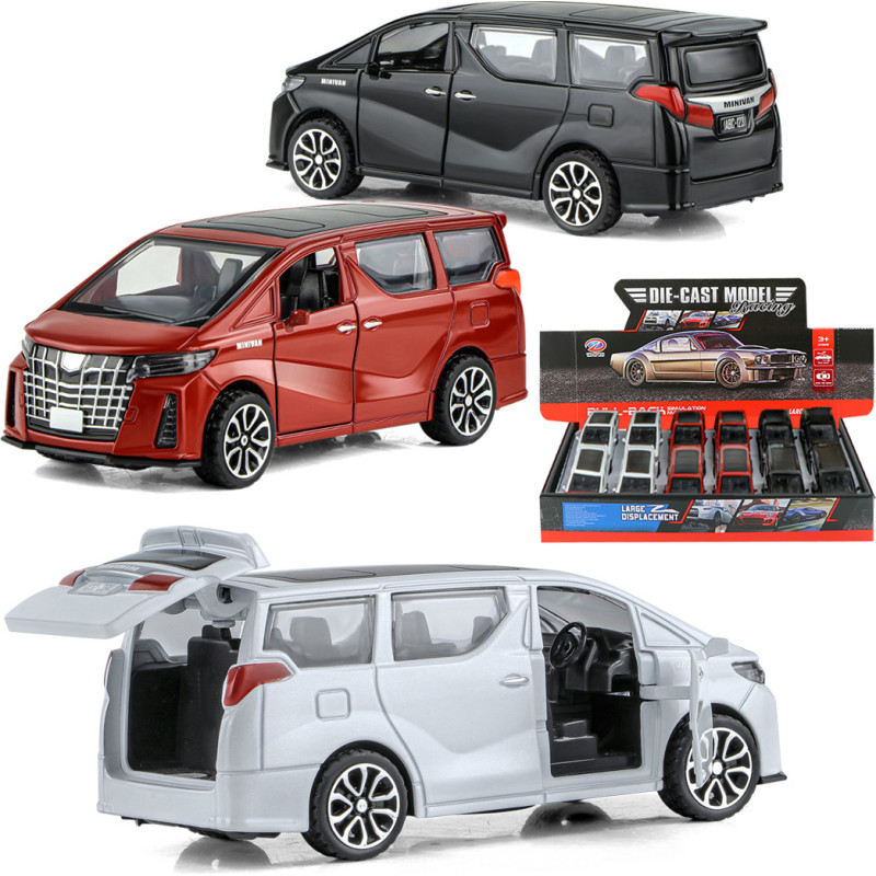 AUTO METALOWE VAN OTWIERANE DRZWI 3 KOL.