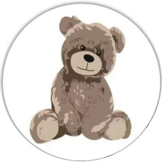 Ankras Bumpper - 360 cm - TEDDY - WHITE