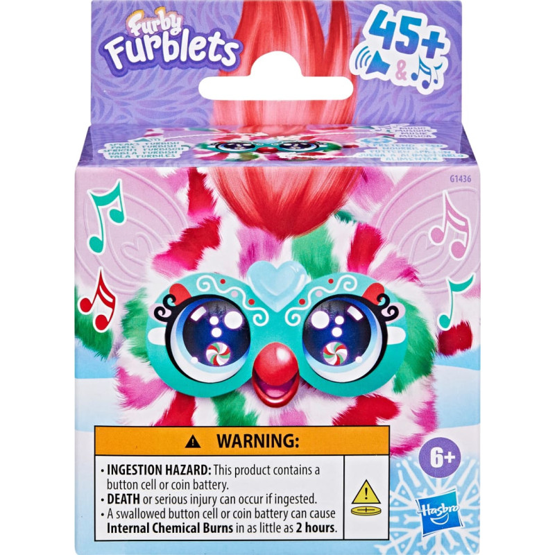 Furby Interactive Plush Furblet Pep Mint 5 cm