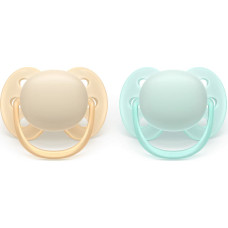Philips Avent AVENT SCF091/40 Smoczek Ultra Soft 0-6m beżowy / miętowy
