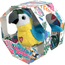 Happy Yappers interaktīvs plī&scaron;a putns Zilā Ara, 9593