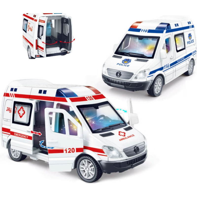 Kiirabiauto heli ja valgusega