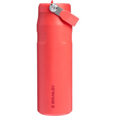 Stanley Termopudele ar salmiņu The IceFlow Bottle Flip Straw 2.0 0,7L koraļu sarkanoranža