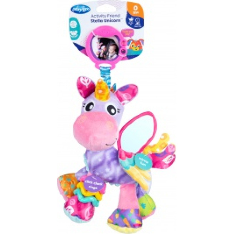 Playgro aktivitātes rotaļlieta Activity Friend Stella Unicorn, 0189036