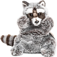 Uni-Toys Soft hand puppet Raccoon, 28 cm