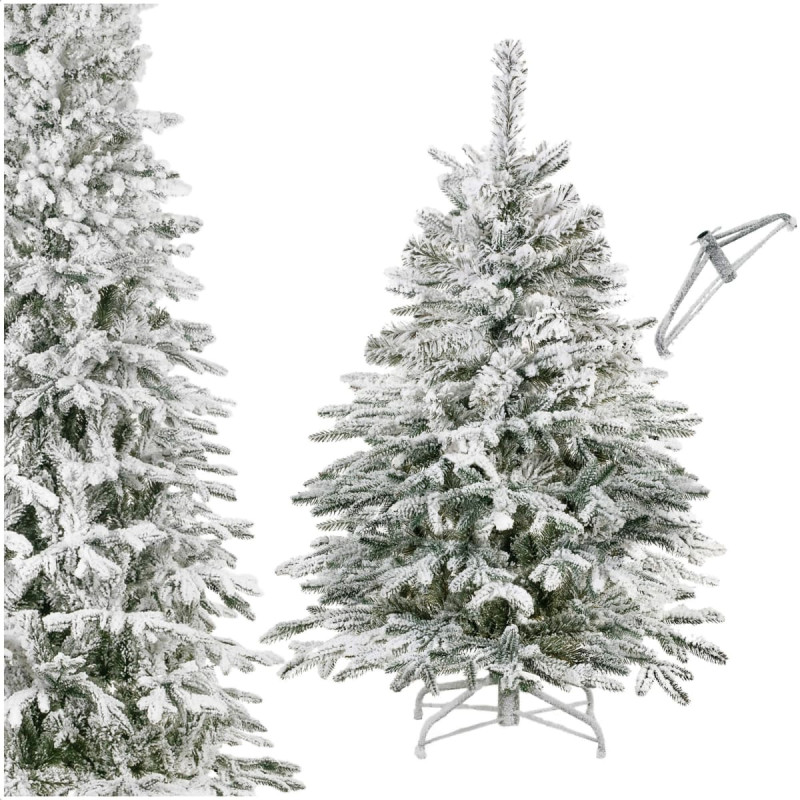 Springos Dirbtinė snieguota kalėdinė eglutė Springos CT0222, LUX 120 cm