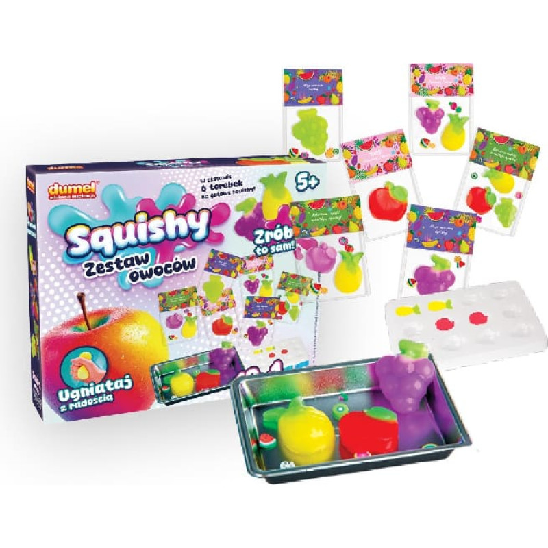 Dumel DD 30602 Squishy-Zestaw owoc&oacute;w