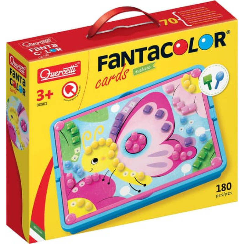 Quercetti Mosaic Fantacolor Cards Nature 3+ y
