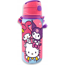 Kids Euroswan - Akcesoria Licencyjne ALUMINIUM WATER BOTTLE WITH STRAP 600ML