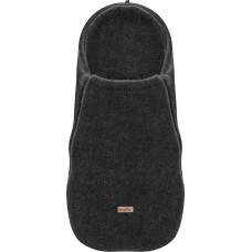 Wool footmuffs mini Sierra 0-18m anthracite
