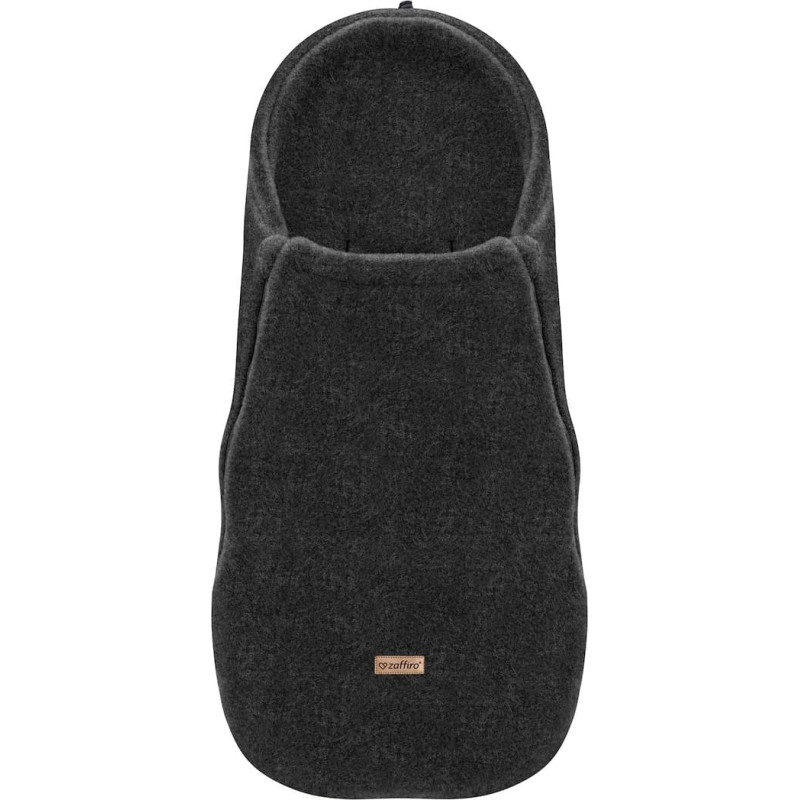 Wool footmuffs mini Sierra 0-18m anthracite