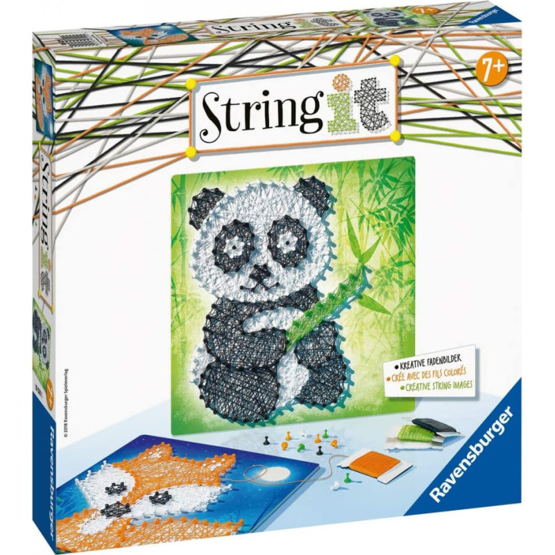 Ravensburger Craft Kit &ndash; String it Midi: Panda, 7+