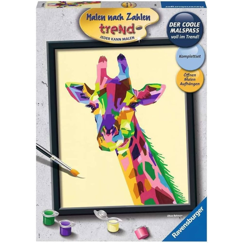 Ravensburger Paint by numbers Giraffe