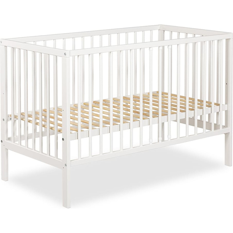 Klups KLUPŚ Ł&oacute;żeczko FRANIA biel 120x60