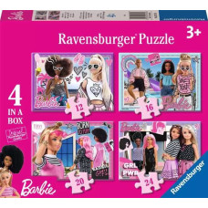 Ravensburger Puzzle 4in1 Barbie 3+