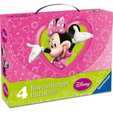 Ravensburger Puzzle Suitcase 4in1 Minnie Mouse