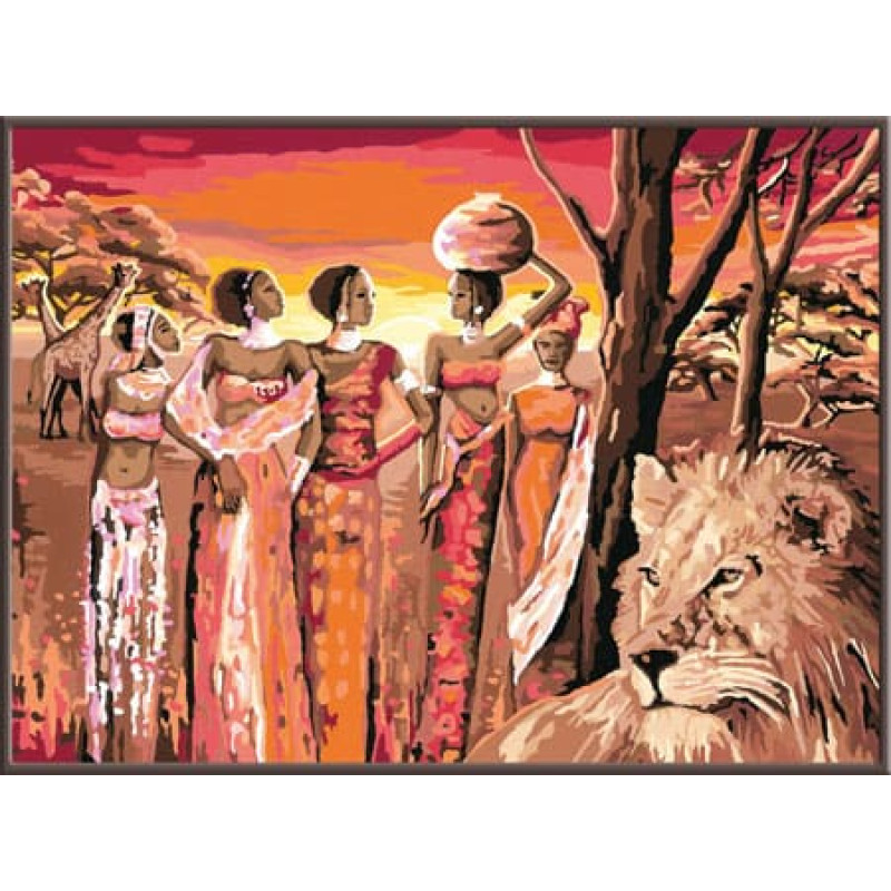 Ravensburger Paint by Numbers &ndash; Savanna