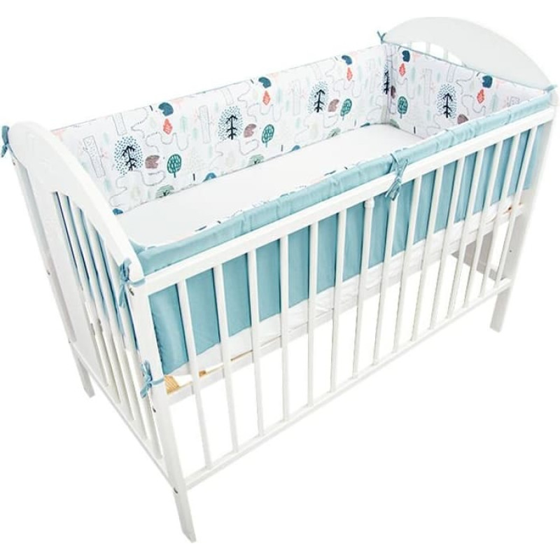 Ankras lovytės apsauga 360 cm Hedgehog Path, žalia — Ankras