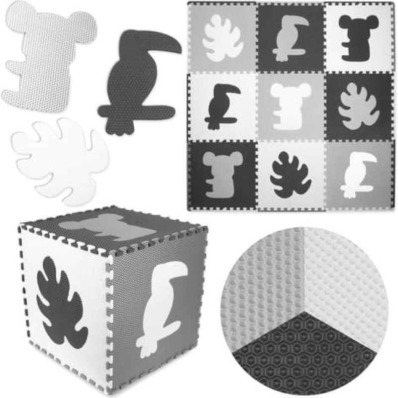 Kidwell Paklājiņ&scaron;-puzle Kidwell SENSO Tropical