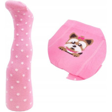 Yo Baby Zeķubikses 80/86 cm RAB-0003 pink dog