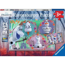 Ravensburger Puzzle 2x12 pcs Disney Frozen 2