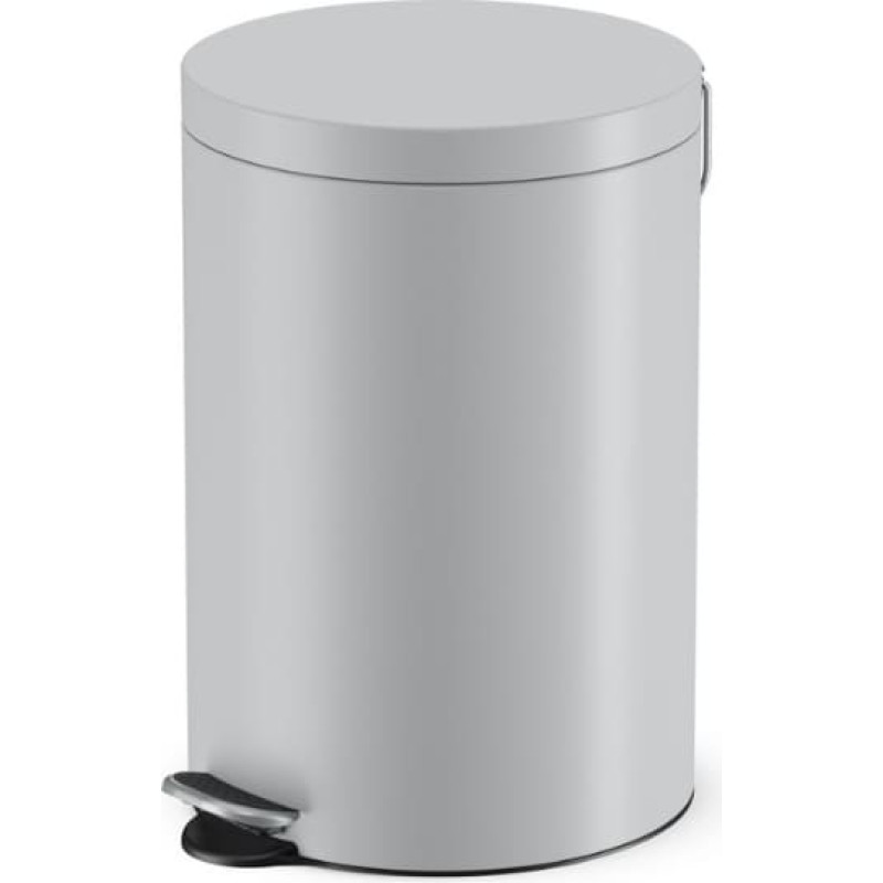 Hailo Atkritumu tvertne ar pedāli Selekta M / 20L / matēti pelēka