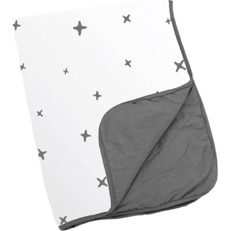 Doomoo Antklodė &bdquo;Stars Antharcite&ldquo; 75x100cm.