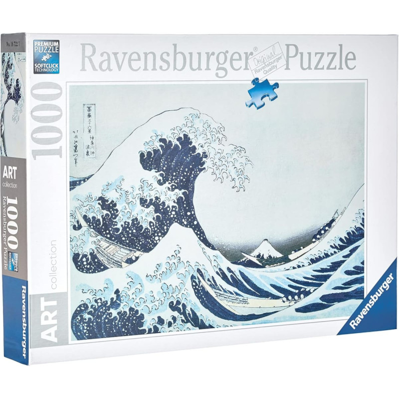 Ravensburger Puzzle Great Wave off Kanagawa 1000p 16722