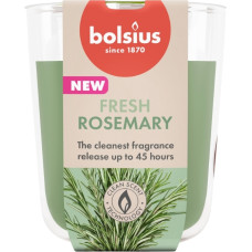 Bolsius Svece arom. stikla gl. True Scents &Oslash;80x73mm rosemary