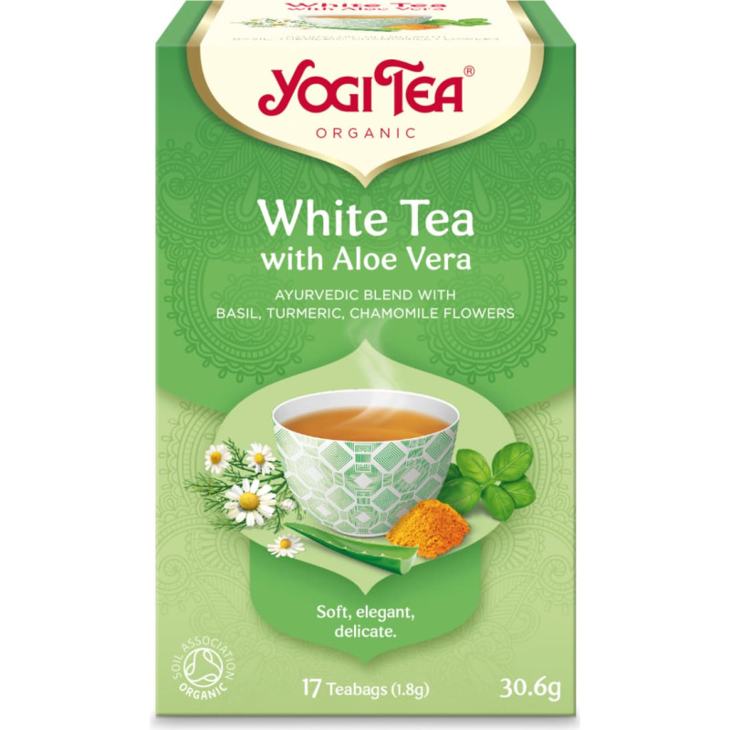 Yogitea White Tea with Aloe Vera