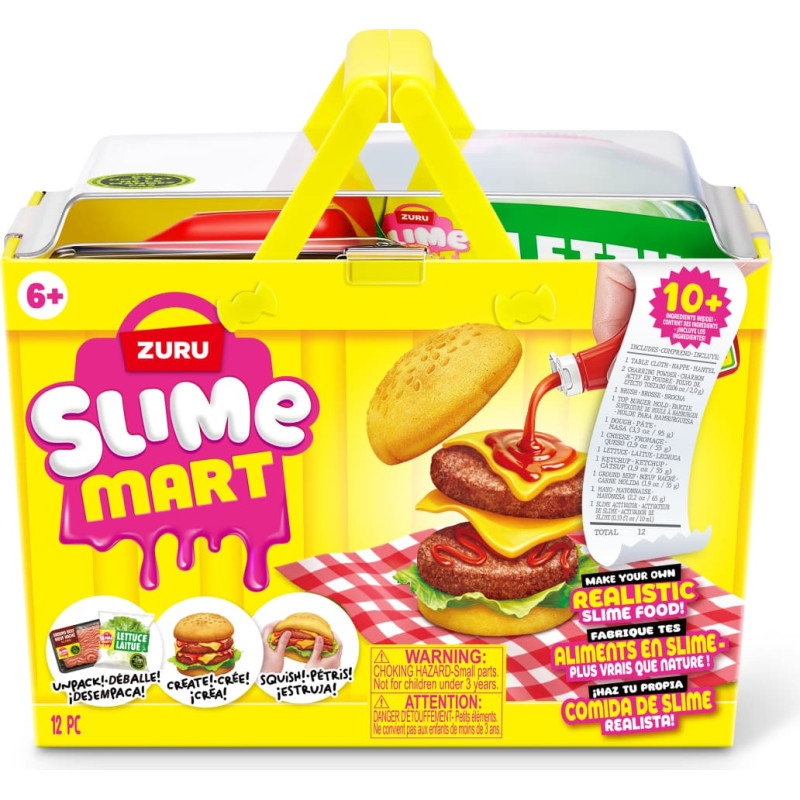 Slime Mart Kūrybinis gleivių rinkinys &bdquo;Mėsainis&ldquo;
