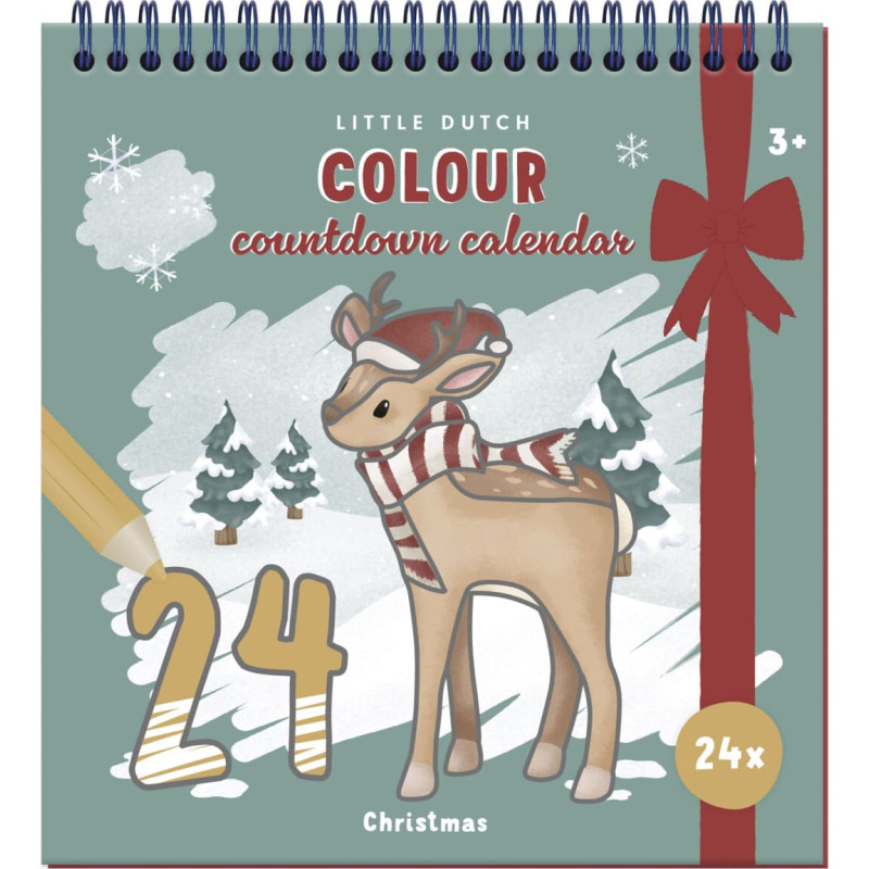 Little Dutch Colouring book Advent Calendar Christmas