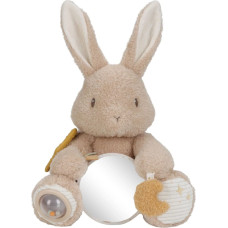 Little Dutch Activity Cuddle Toy Baby Bunny &acute;Newborn Naturals&acute; GRS