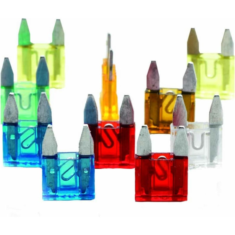 Bottari Automobiliniai mini saugikliai &bdquo;MIN FUSIBILI&ldquo;, 10 vnt.