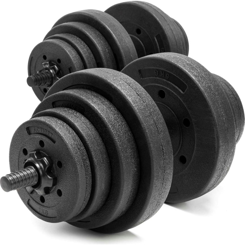 Springos Kompozitiniai hanteliai 2 x 15 kg ACT0042