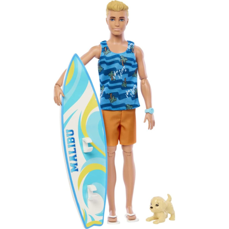 Barbie Ken&reg; Surf Doll + Accessories