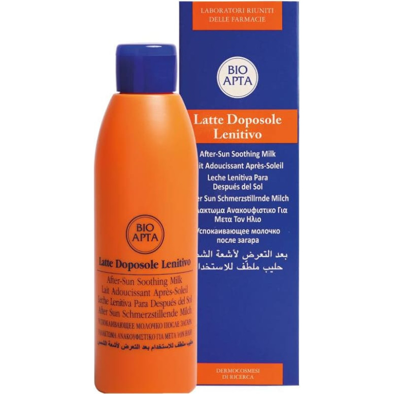 Bioapta Aptasol Lenitivo (soothing after-sun milk with cooling effect) 125ml