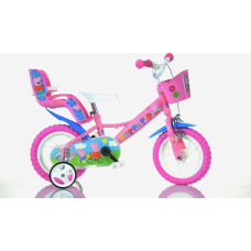 Dino Bikes Licence Vaikiškas dviratis 12" PEPPA PIG