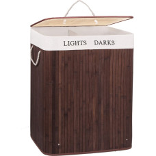 Springos Bambuko skalbinių krep&scaron;elis Springos HA0072