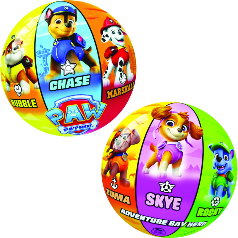 PIŁKA GUMOWA LICENCYJNA PSI PATROL