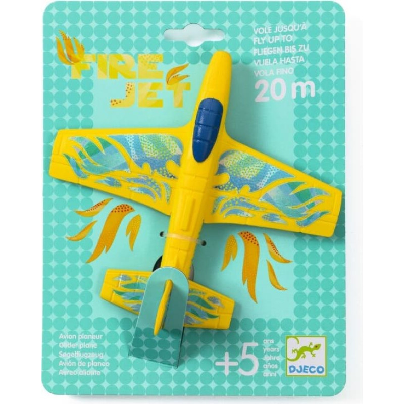 Djeco Įgūdžių žaidimas - Sklandytuvas - Ugnies lėktuvas